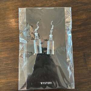 Earrings (vodka bottle) Handmade New